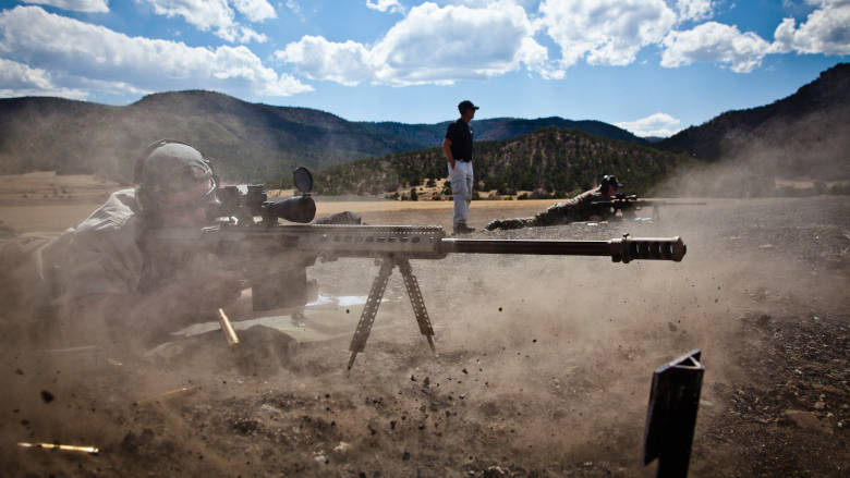 Precision Long Range Class from the Whittington University In Action
